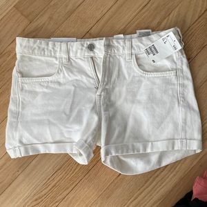 White shorts